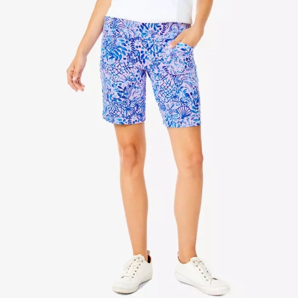 Lilly Pulitzer Reid High Tide 9” Pull-On-Short - Picture 9 of 11